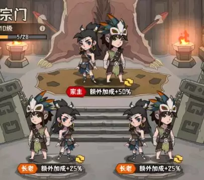 《蛮荒领主》宗门介绍