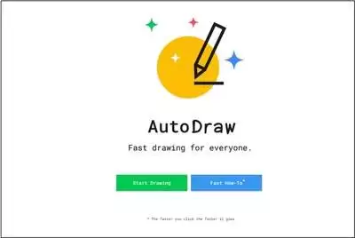 AutoDraw可以导入本地图片识别已有草稿吗