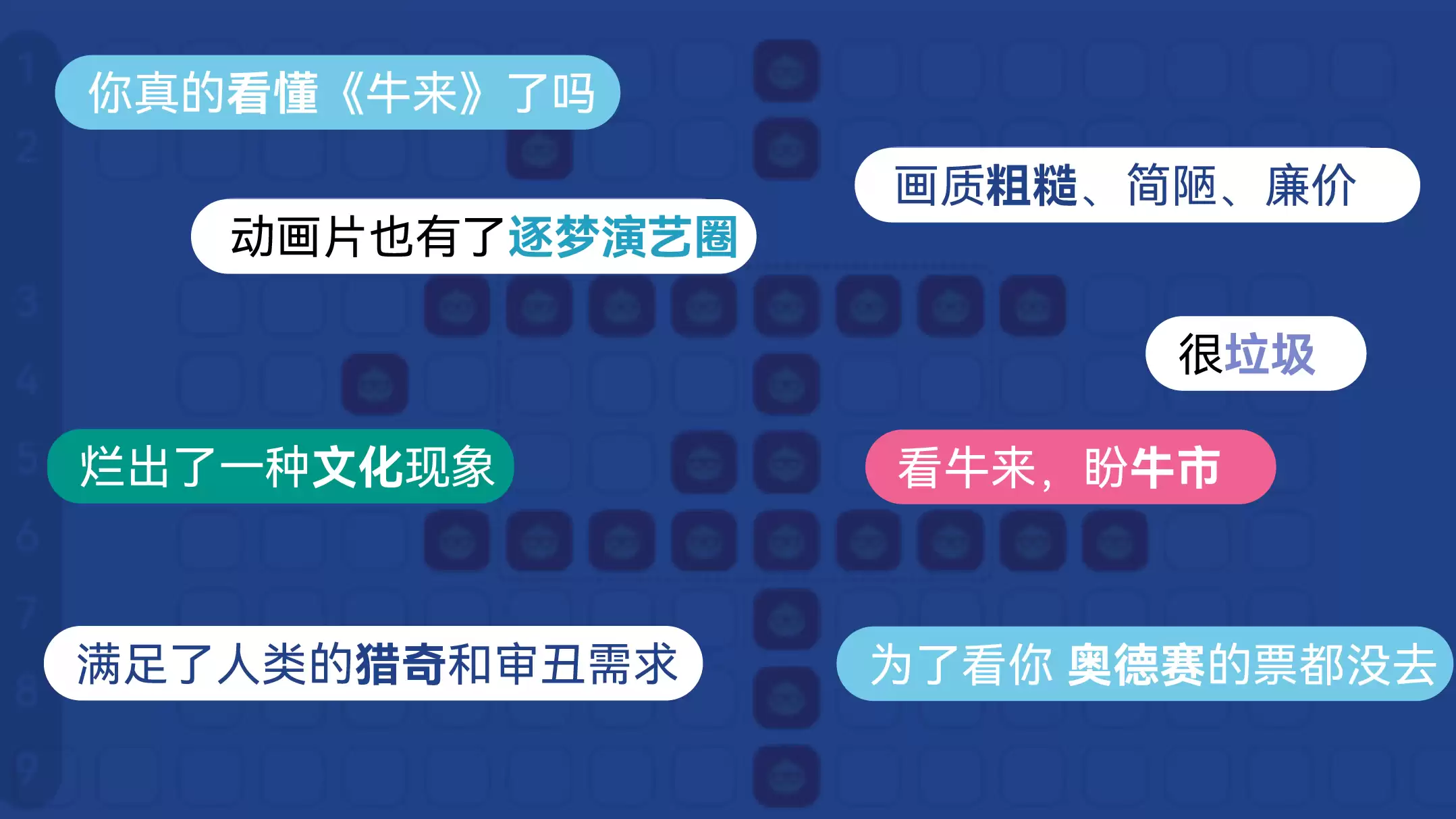 骂它、捧它、玩它、见证它，1490条影评里的《牛来》