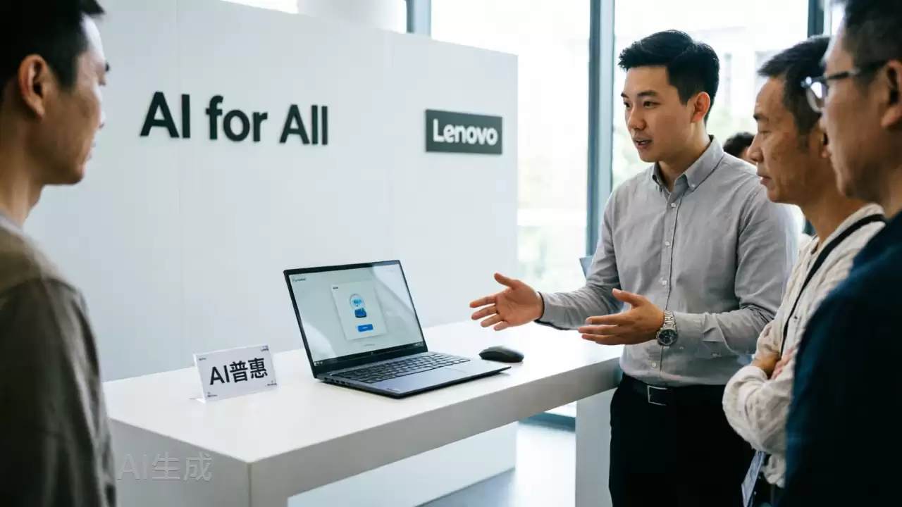 联想“翻红”了，这次靠的是“AI普惠”故事
