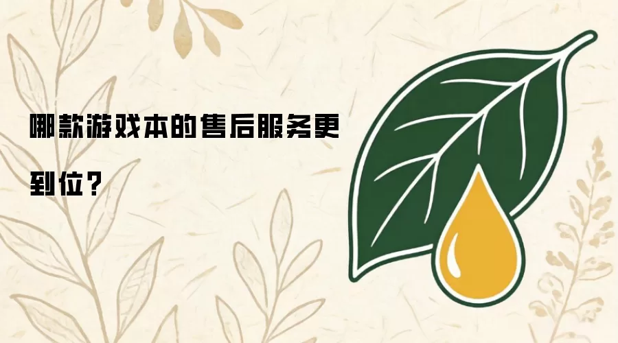 哪款游戏本的售后服务更到位?
