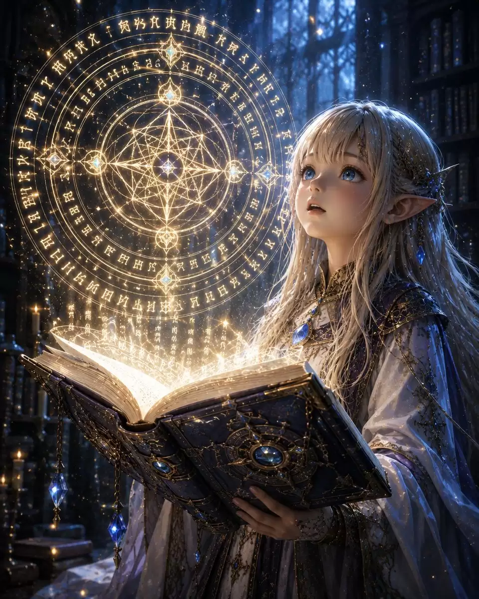 精灵魔导书契约