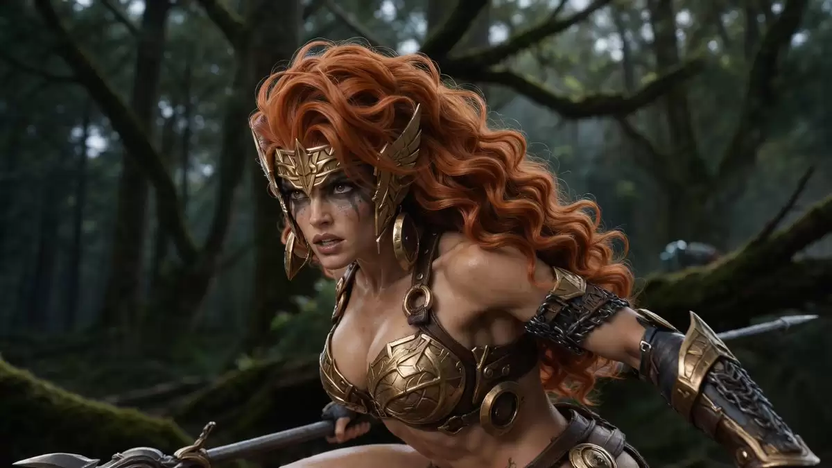 Angela 亚马逊森林女战士