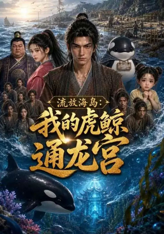 短剧《流放海岛：我的虎鲸通龙宫》剧情说明