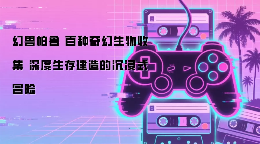 幻兽帕鲁 百种奇幻生物收集 深度生存建造的沉浸式冒险