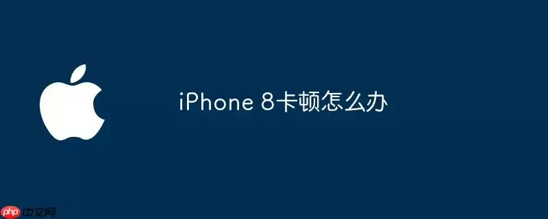 iPhone 8卡顿如何办