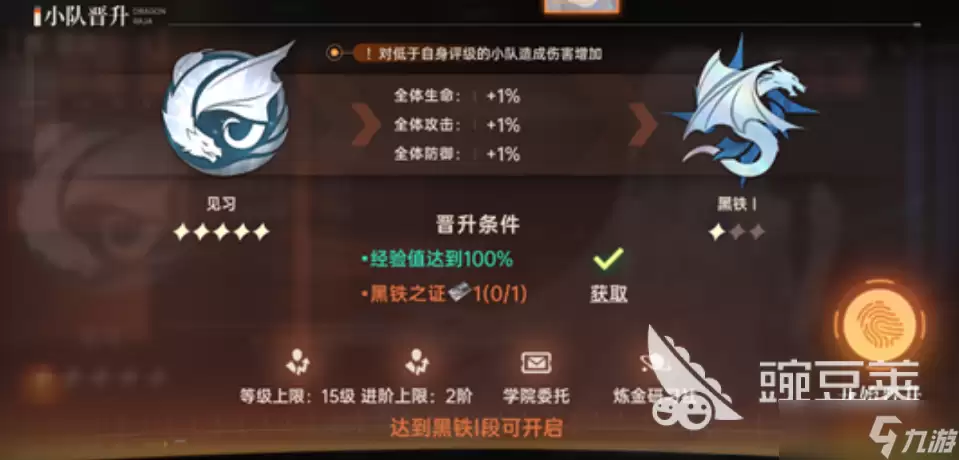 龙族卡塞尔之门评级段位有哪些 龙族卡塞尔之门评级段位介绍