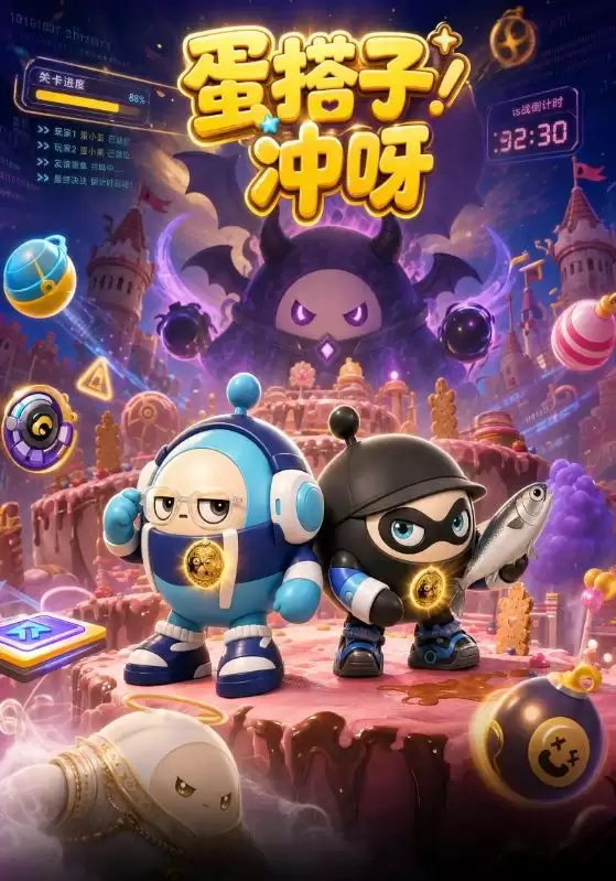 短剧《蛋搭子！冲呀》剧情介绍