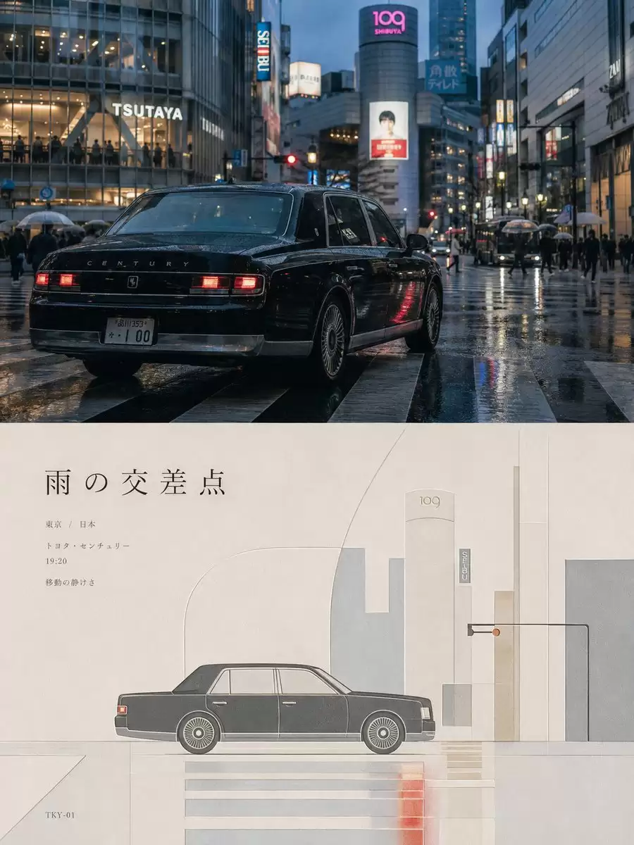 抽象几何人文海报