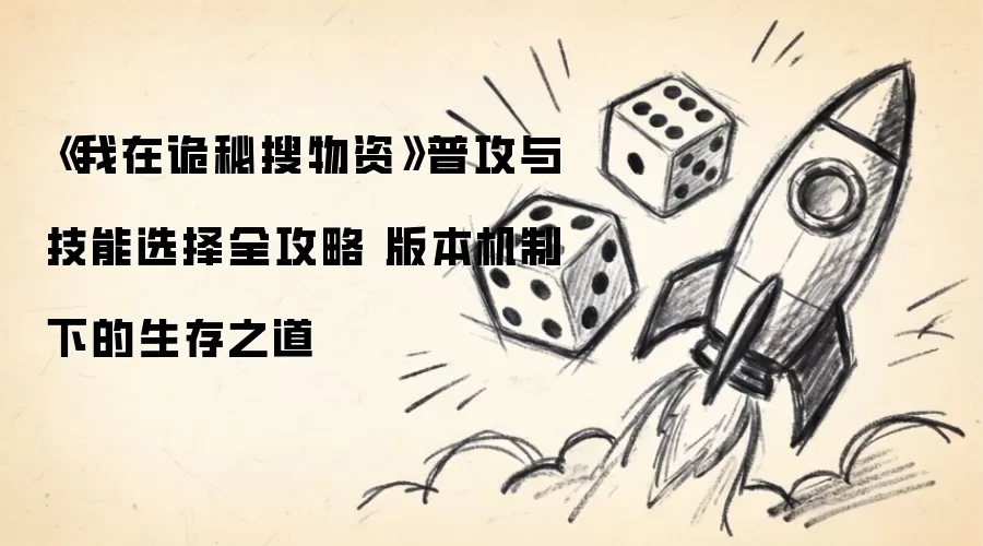 《我在诡秘搜物资》普攻与技能选择全攻略 版本机制下的生存之道