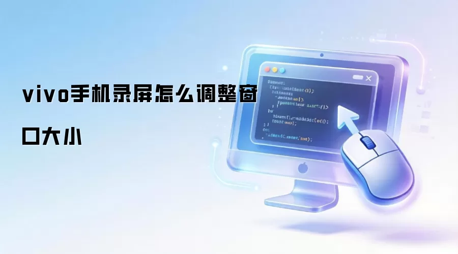 vivo手机录屏窗口大小怎么设置-权限和排查步骤