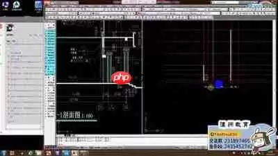 天正暖通怎么画剖面图怎么做-步骤参数设置和入口位置