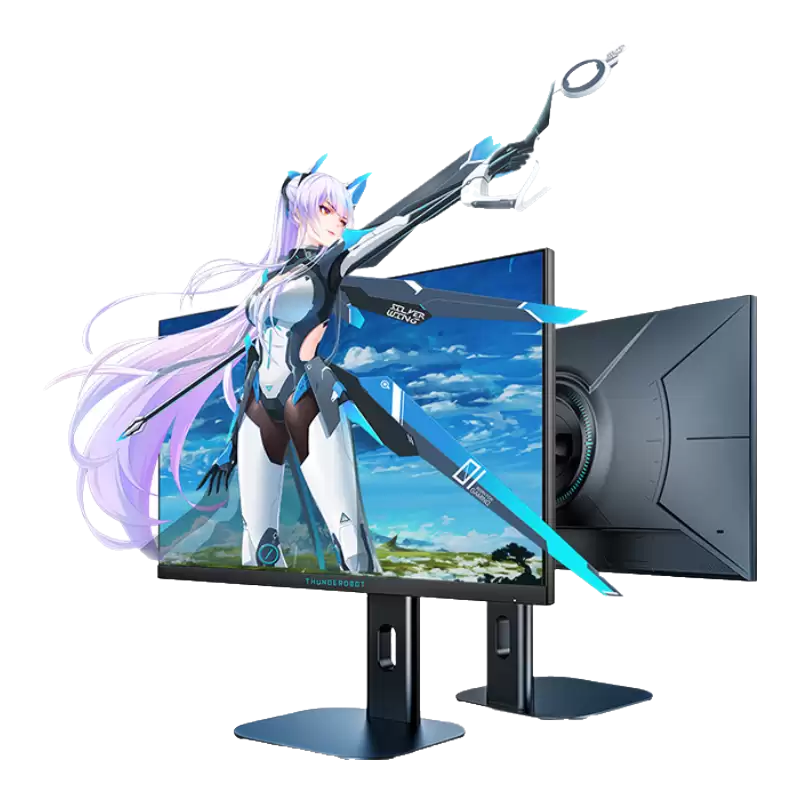 雷神 24.5 英寸 2K 360Hz 银翼 Pro 显示器上市:1349 元