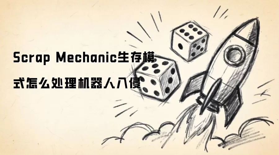 Scrap Mechanic生存模式如何处理机器人入侵