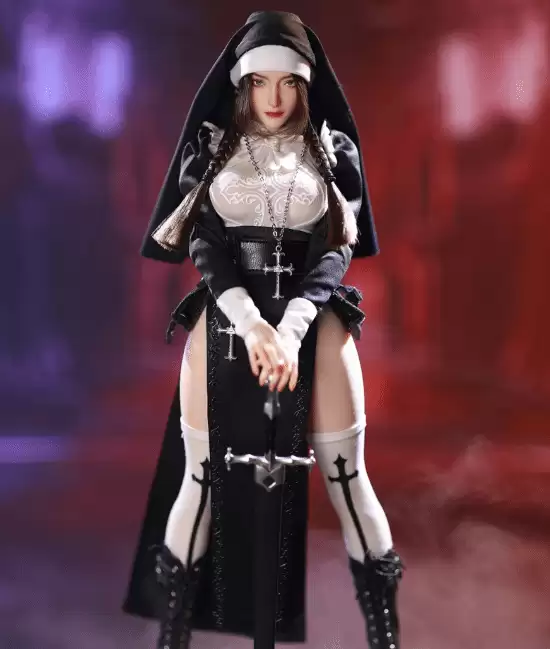 《黑夜的救赎》全新修女国产手办：身材尽显