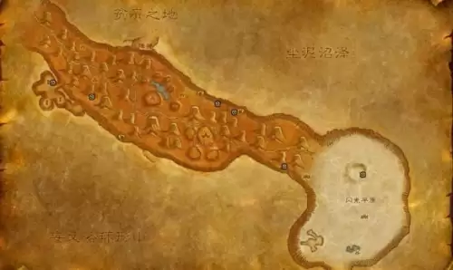 魔兽世界千针石林矿点分布图一览 魔兽世界千针石林矿点分布图一览