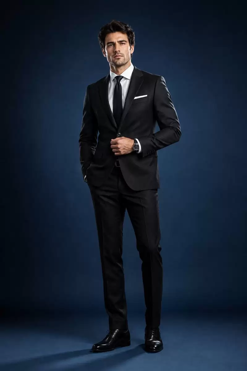 Photorealistic Studio Portrait of a Man
