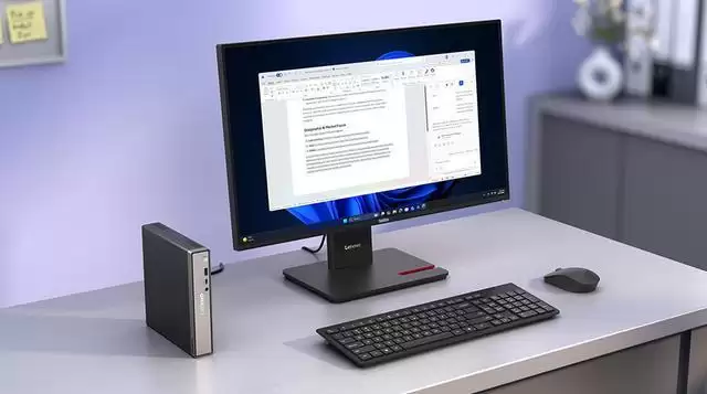 联想发布新一代ThinkCentre Neo 50q Gen 7 mini PC 仅1.2升超小体积