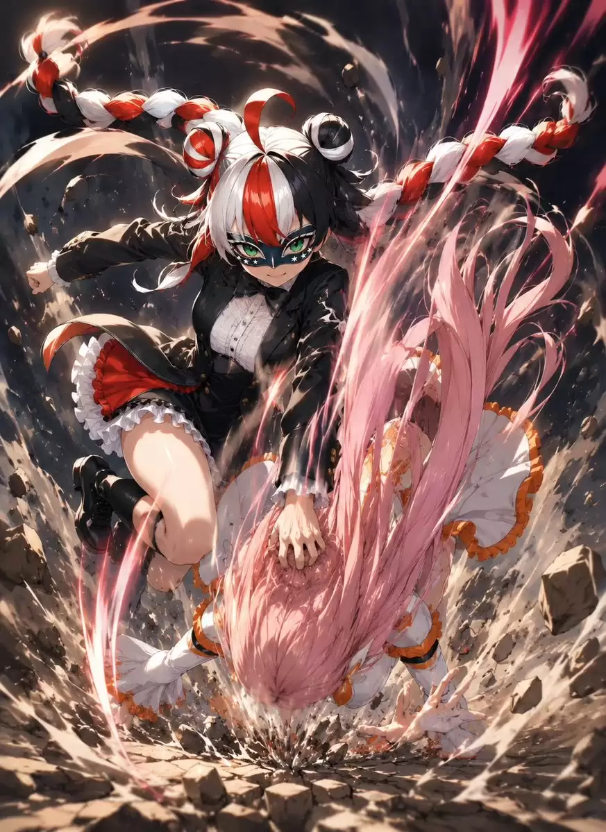 Anime Impact Battle Scene