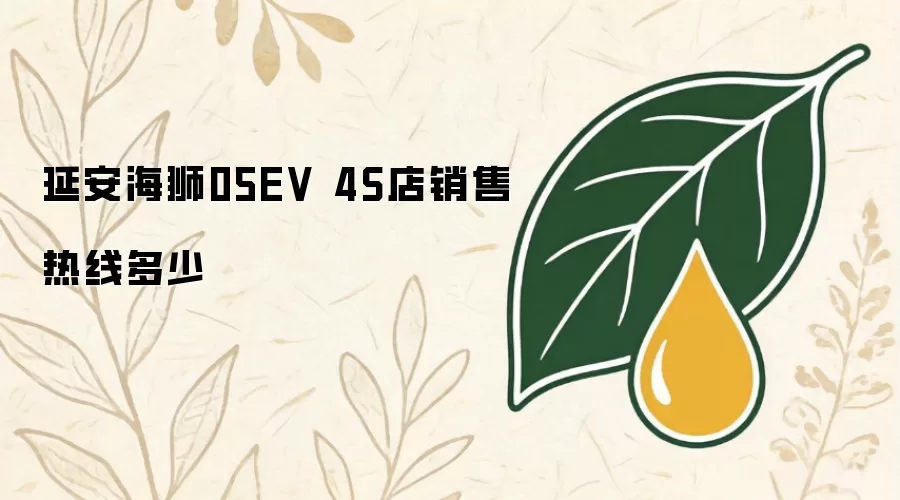 延安海狮05EV4S店销售热线多少