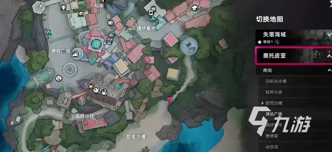 遗忘之海石油分布图及主要油田位置详解
