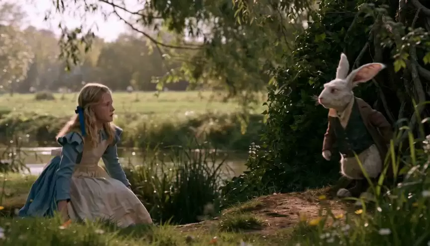 Alice in Wonderland White Rabbit Chase