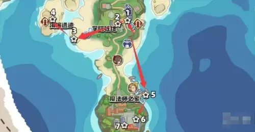 洛克王国世界眠枭之星-商店街周边收集流程