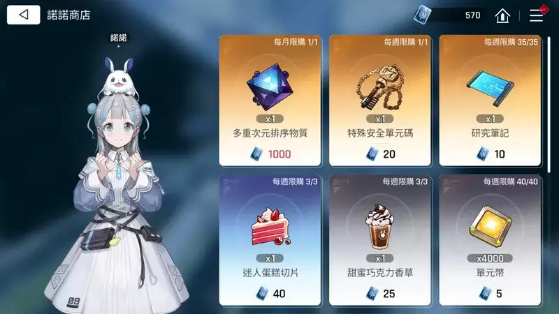 《卡厄斯梦境》诺诺商店兑换建议-前期必买物品详细说明