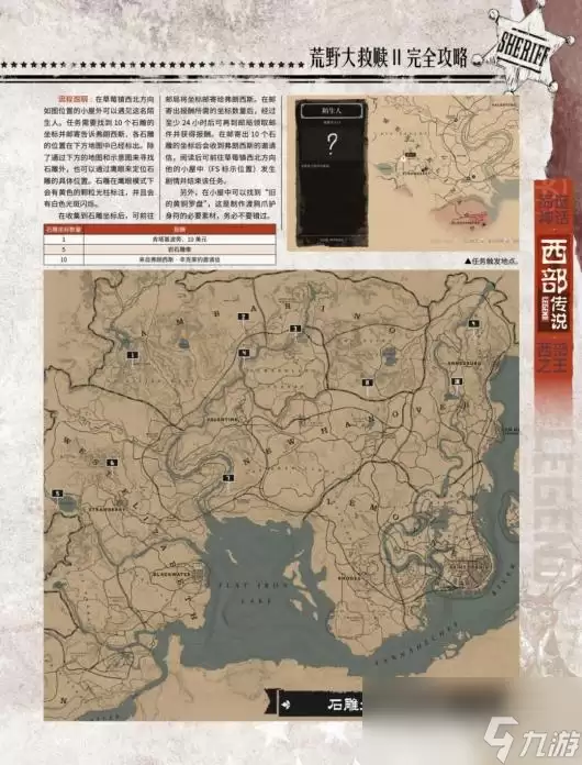 《荒野大镖客2》全陌生人任务攻略分享
