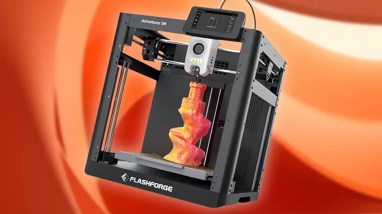 Flashforge Adventurer 5M 是一款不到 150 美元的优秀入门级 3D 打印机