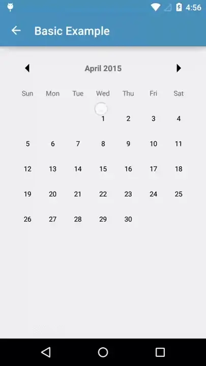 yixiaolunhui/AndroidCalendar 项目截图 1