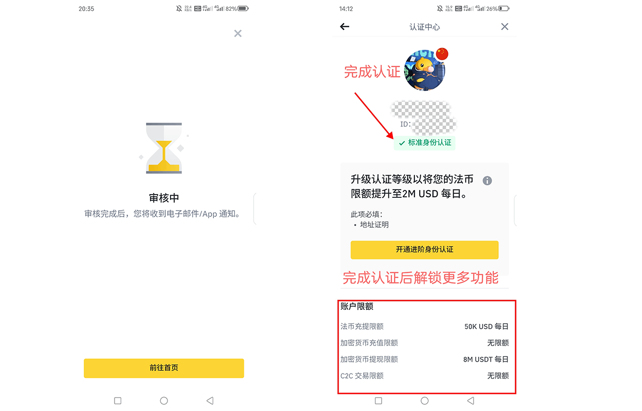 身份验证(KYC)