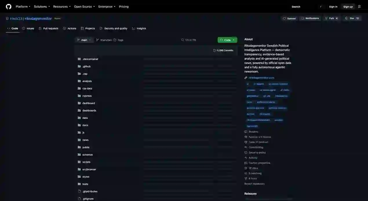 riksdagsmonitor：AI Agent 工具实践指南