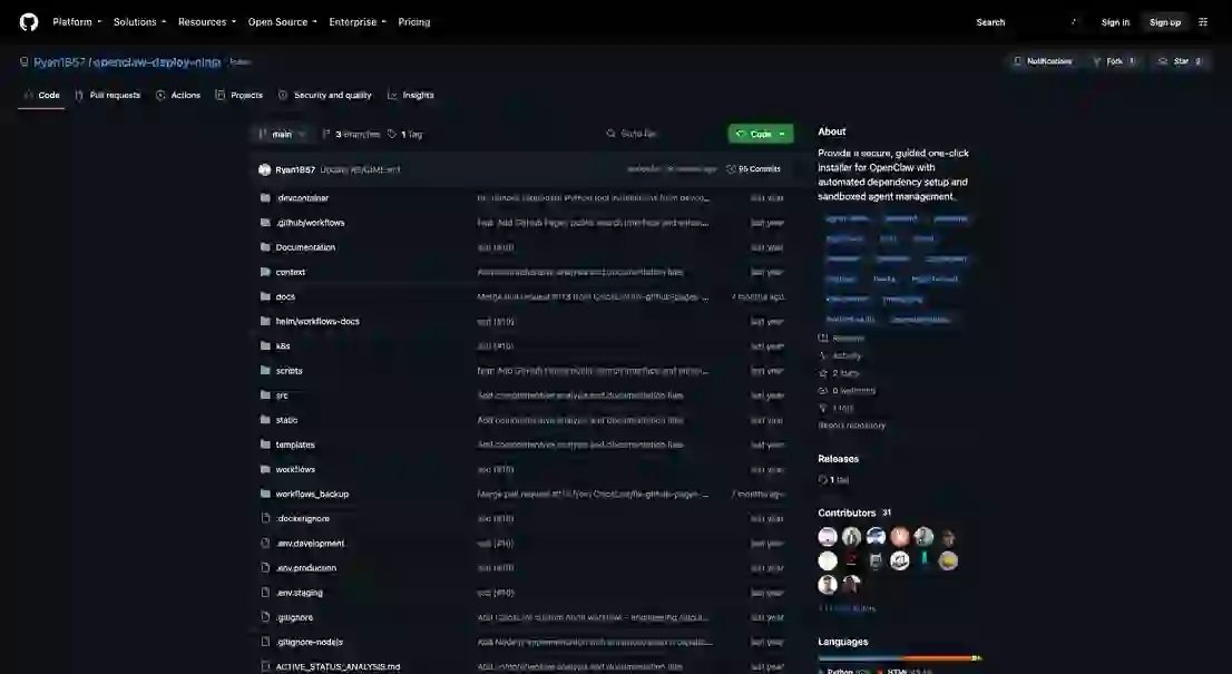 Ryan1857/openclaw-deploy-ninja 项目截图 1