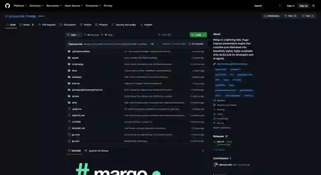 jjanuszczak/margo 项目截图 1