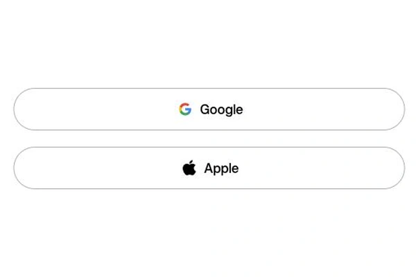 欧易登录页面中的Apple入口