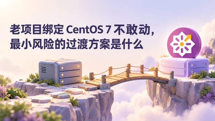 老项目离不开 CentOS 7 怎么办？分阶段过渡和恢复准备